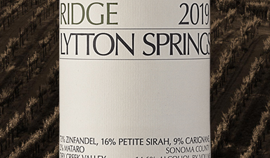 Ridge Lytton Springs Zinfandel 2019 - No Gift Box
