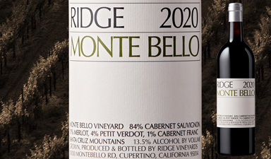 Ridge Vineyards Monte Bello 2020 - No Gift Box